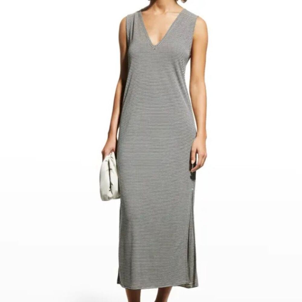 Rag & Bone Michal Knit Striped Midi Dress XL